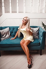 Ukrainian mail order bride Olga from Kharkov with blonde hair and blue eye color - image 2