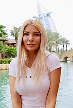Ukrainian mail order bride Nadezhda from Kharkiv with blonde hair and blue eye color - image 8