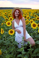 Ukrainian mail order bride Olga from Kharkov with red hair and blue eye color - image 6