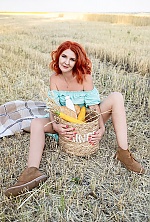 Ukrainian mail order bride Olga from Kharkov with red hair and blue eye color - image 5
