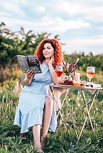 Ukrainian mail order bride Ninel from Kramatorsk with red hair and grey eye color - image 10