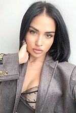 Ukrainian mail order bride Inessa from Kiev with black hair and green eye color - image 6