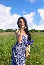 Ukrainian mail order bride Inessa from Kiev with black hair and green eye color - image 5