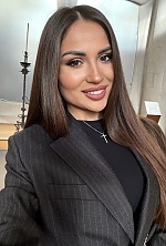 Ukrainian mail order bride Inessa from Kyiv with black hair and green eye color - image 16