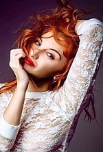 Ukrainian mail order bride Ekaterina from Thessaloniki with red hair and green eye color - image 4
