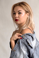 Ukrainian mail order bride Irina from Kiev with blonde hair and grey eye color - image 5