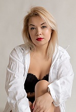 Ukrainian mail order bride Irina from Kiev with blonde hair and grey eye color - image 7