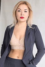 Ukrainian mail order bride Irina from Kiev with blonde hair and grey eye color - image 9