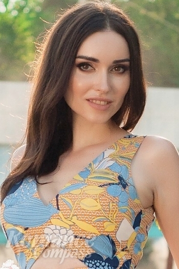 Ukrainian mail order bride Elena from Odesa with light brown hair and brown eye color - image 1