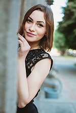 Ukrainian mail order bride Liliya from Cherkasy with brunette hair and black eye color - image 9