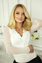 Ukrainian mail order bride Daria from Kiev with blonde hair and green eye color - image 6