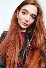 Ukrainian mail order bride Daria from Moscow with red hair and green eye color - image 3