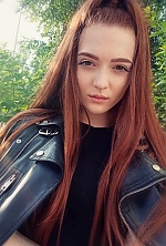 Ukrainian mail order bride Daria from Moscow with red hair and green eye color - image 4