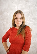 Ukrainian mail order bride Victoria from Karkov with light brown hair and brown eye color - image 9