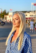 Ukrainian mail order bride Alyona from Kiev with blonde hair and blue eye color - image 8