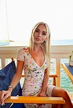 Ukrainian mail order bride Alyona from Kiev with blonde hair and blue eye color - image 6