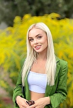 Ukrainian mail order bride Alyona from Kiev with blonde hair and blue eye color - image 7