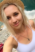 Ukrainian mail order bride Inna from Sochi with blonde hair and blue eye color - image 3