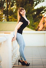 Ukrainian mail order bride Diana from Cherkassy with blonde hair and green eye color - image 2