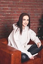 Ukrainian mail order bride Yana from Kyiv with brunette hair and grey eye color - image 12