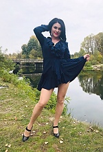 Ukrainian mail order bride Oksana from Poltava with black hair and brown eye color - image 15