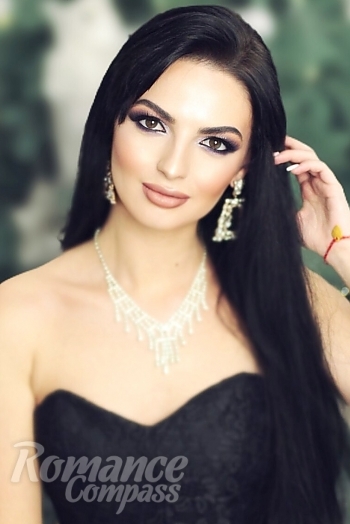 Ukrainian mail order bride Diana from Cherkasy with black hair and brown eye color - image 1