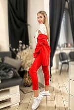 Ukrainian mail order bride Svetlana from Zaporozhye with blonde hair and green eye color - image 2