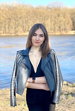 Ukrainian mail order bride Vladislava from Chernihiv with blonde hair and grey eye color - image 12