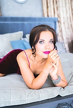 Ukrainian mail order bride Polina from Kiev with brunette hair and green eye color - image 7