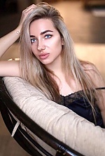Ukrainian mail order bride Anastasya from Mazyr with blonde hair and blue eye color - image 12