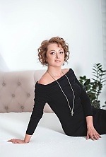 Ukrainian mail order bride Eugenia from Kiev with light brown hair and green eye color - image 9