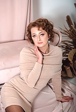 Ukrainian mail order bride Eugenia from Kiev with light brown hair and green eye color - image 3