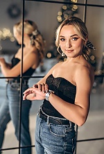 Ukrainian mail order bride Alina from Rivne with blonde hair and blue eye color - image 25