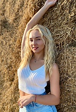 Ukrainian mail order bride Alina from Rivne with blonde hair and blue eye color - image 16