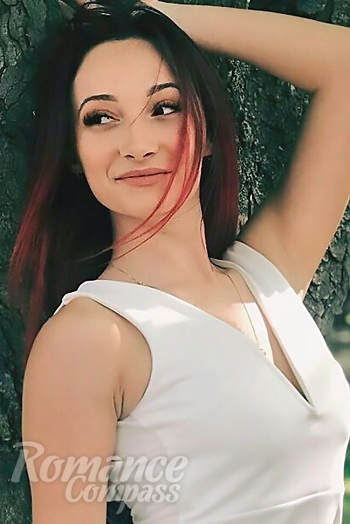 Ukrainian mail order bride Svetlana from Mykolaiv with red hair and brown eye color - image 1