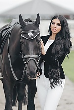 Ukrainian mail order bride Olga from Kharkov with black hair and green eye color - image 4