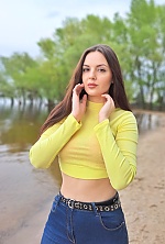 Ukrainian mail order bride Lilia from Cherkasy with black hair and black eye color - image 5
