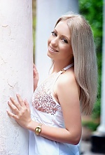 Ukrainian mail order bride Ekaterina from Nikolaev with blonde hair and blue eye color - image 6