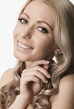 Ukrainian mail order bride Ekaterina from Nikolaev with blonde hair and blue eye color - image 3