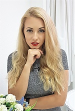 Ukrainian mail order bride Ekaterina from Nikolaev with blonde hair and blue eye color - image 15