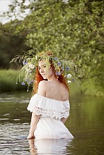Ukrainian mail order bride Irina from Kharkov with red hair and brown eye color - image 5
