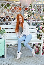 Ukrainian mail order bride Irina from Kharkov with red hair and brown eye color - image 4