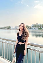 Ukrainian mail order bride Marina from Dubai with black hair and grey eye color - image 10