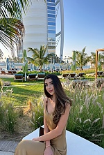 Ukrainian mail order bride Marina from Dubai with black hair and grey eye color - image 15