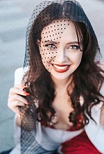 Ukrainian mail order bride Diana from Moscow with black hair and grey eye color - image 2