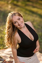 Ukrainian mail order bride Anna from Nikolaev with blonde hair and green eye color - image 7