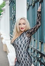 Ukrainian mail order bride Anna from Kolomak with blonde hair and green eye color - image 3