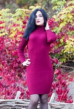Ukrainian mail order bride Yanina from Mozyr with black hair and grey eye color - image 8
