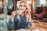 Ukrainian mail order bride Victoria from Kiev with blonde hair and blue eye color - image 3