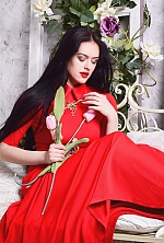 Ukrainian mail order bride Alina from Kiev with black hair and blue eye color - image 7